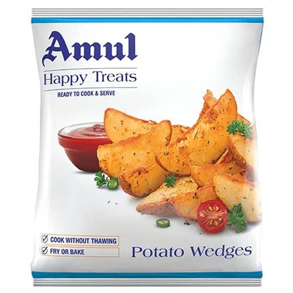 Amul Potato Wedges (Frozen)